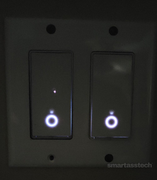 tp link kasa light switch dark